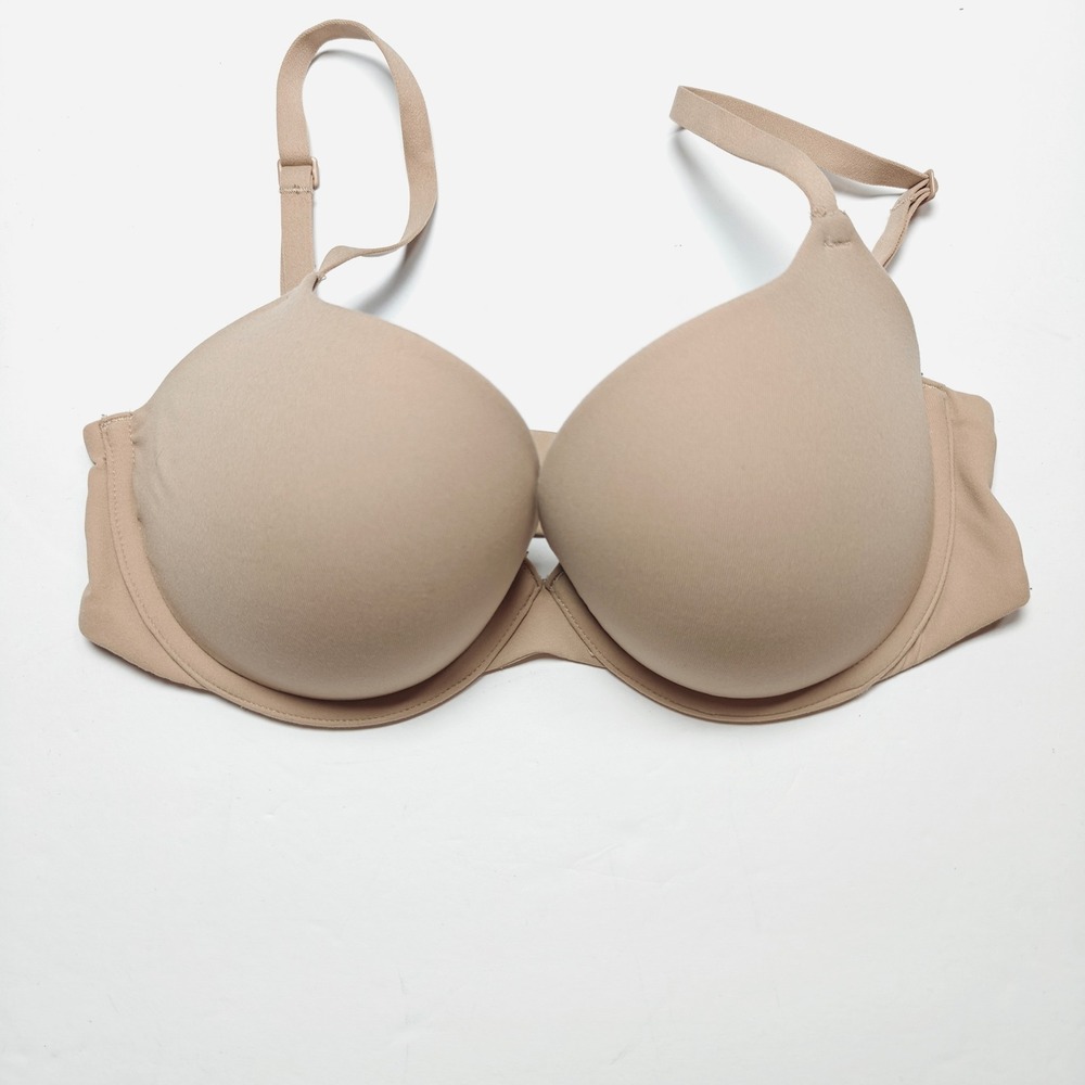 Skims Fits Everybody Demi‎ Bra Sand Tan Underwire 32C BA-DEM-9222 - Picture 1 of 6